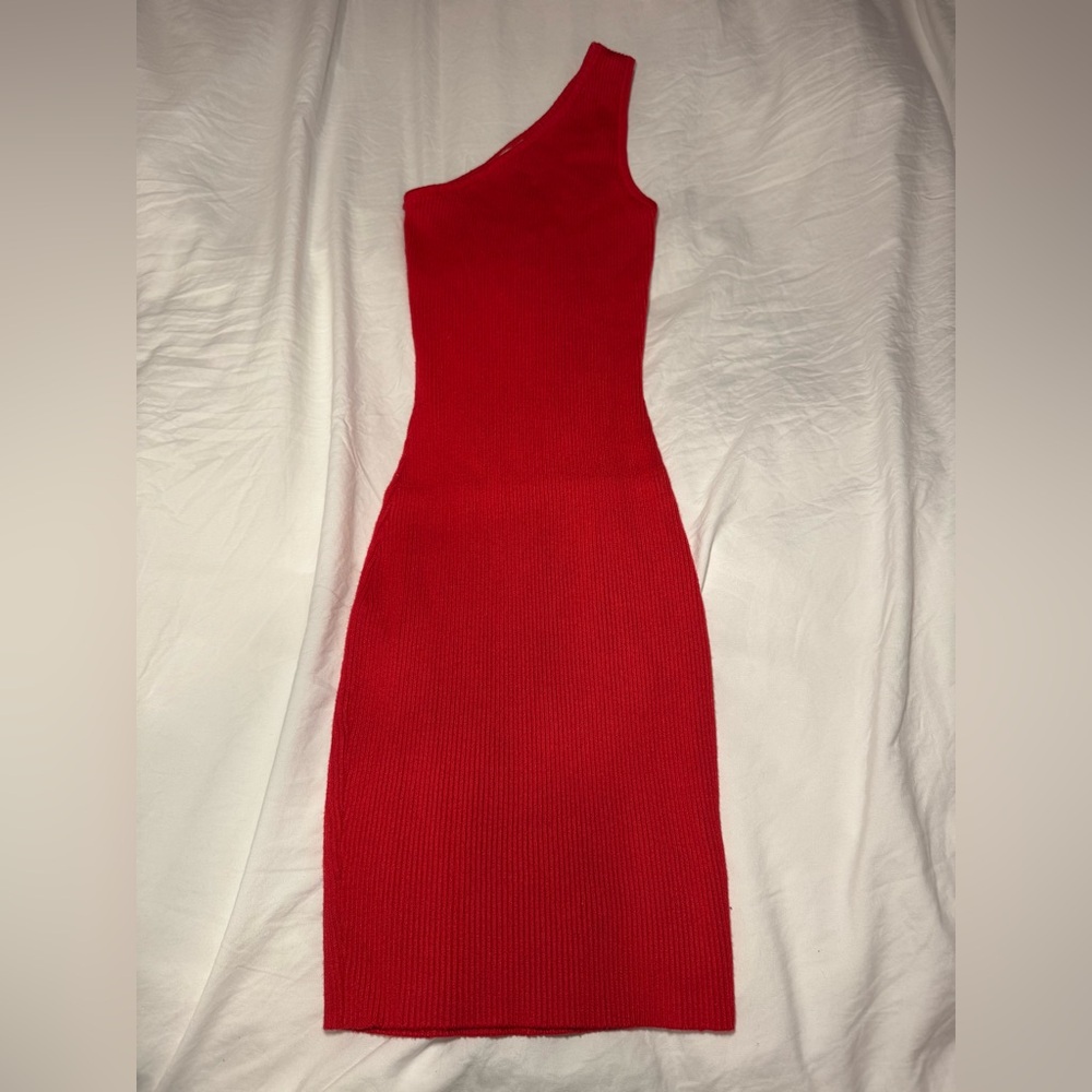 Superdown Vibrant Red Mini Dress - Picture 3 of 5